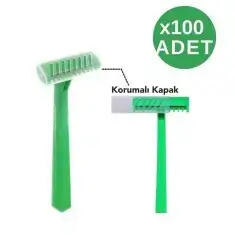 Wilkinson Sword 100'lü Yeşil Banyo Erkek Tıraş Bıçağı - 1