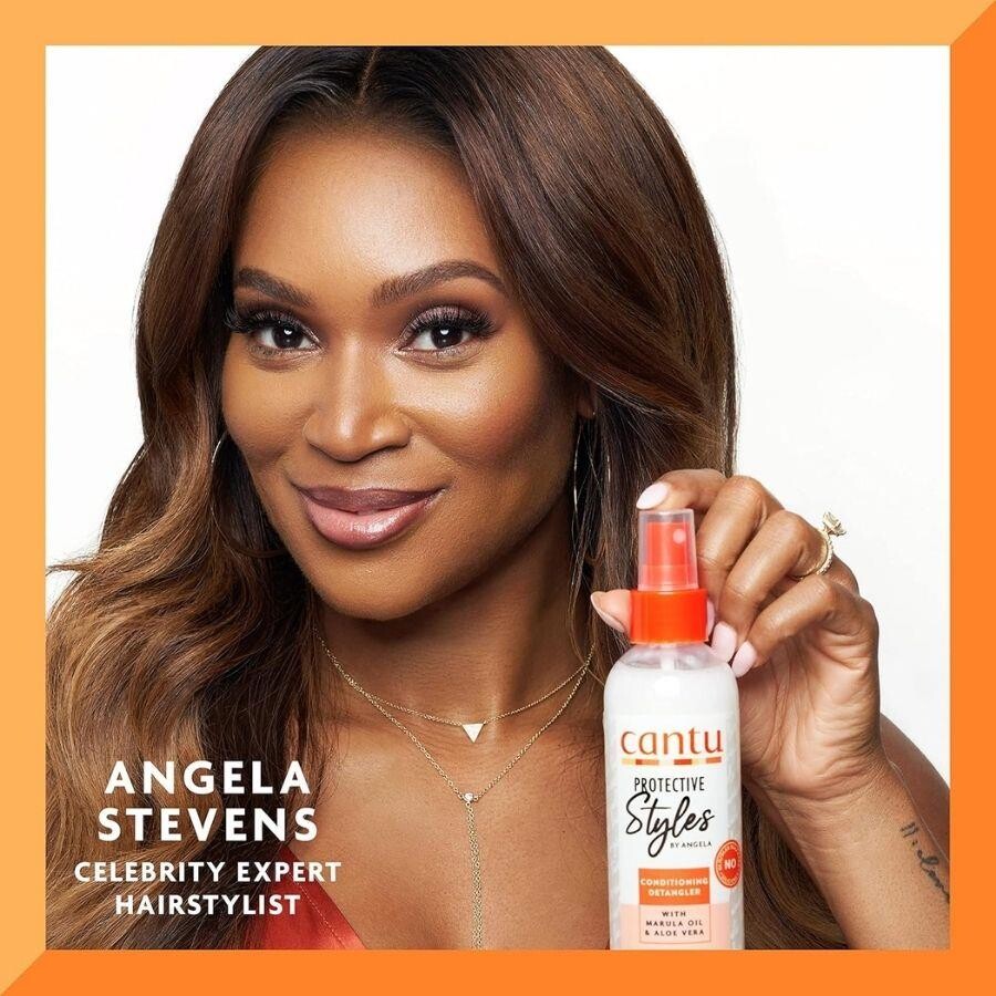  Cantu Angela'dan Koruyucu Stiller Dolaşık Açıcı Saç Spreyi 237 mL - 3