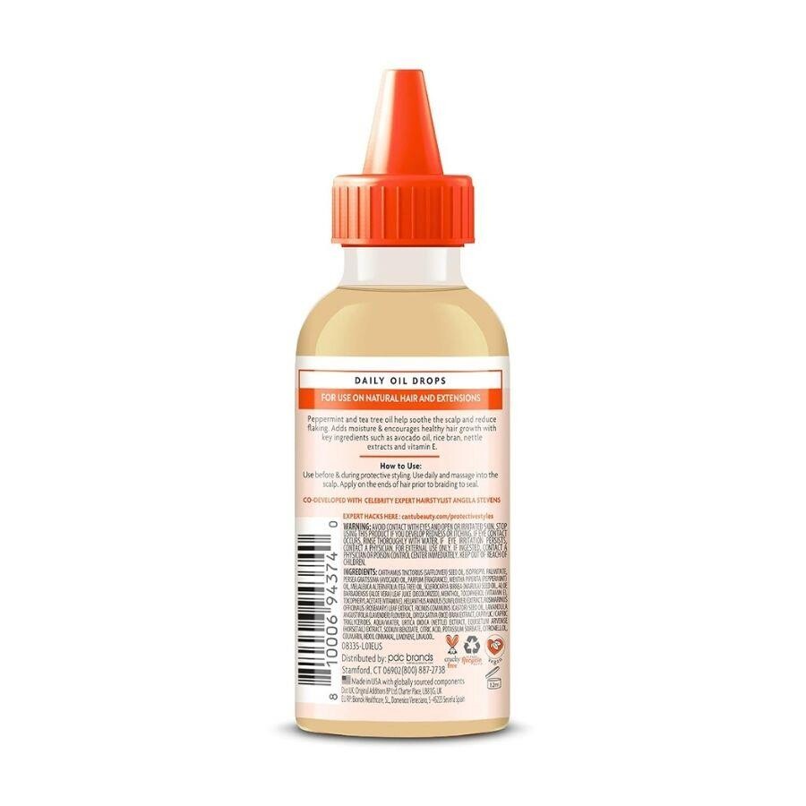 Cantu Angela''dan Koruyucu Stiller Günlük Saç Bakım Yağı 59 mL- Peruk', Örgülü, Rasta,Postiş,' Kıvırcık Saç - 2