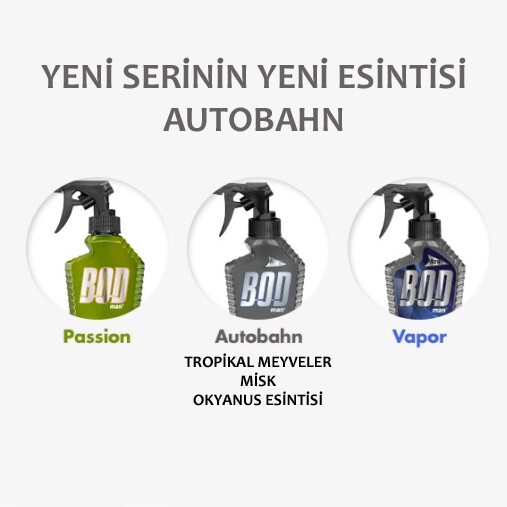 Bodman Autobahn Vücut Spreyi 236ML - 3