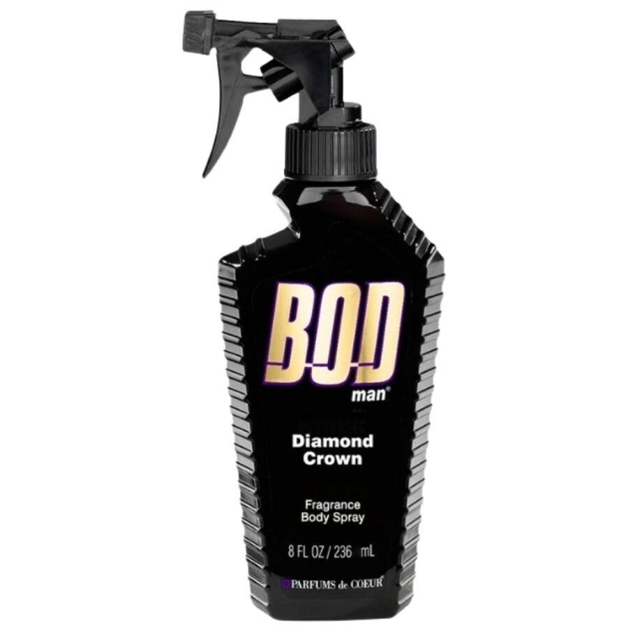 Bodman Diamond Crown Erkek Vücut Spreyi – Lüks ve Sofistike Koku, 236 mL - 1