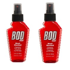 Bodman Most Wanted Ferah ve Çekici Koku Erkek Vücut Spreyi -100 mL 2 Adet - Bodman