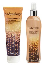Bodycology Bronzed Amber Obsession Parfümlü Vücut Spreyi ve Bakım Kremi Seti (sprey237ml+krem227g) - Bodycology