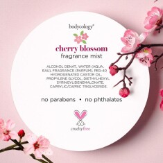 Bodycology Cherry Blossom Fragrance Mist Kiraz Çiçeği Kokulu Kadın Vücut Spreyi 237mL - 6