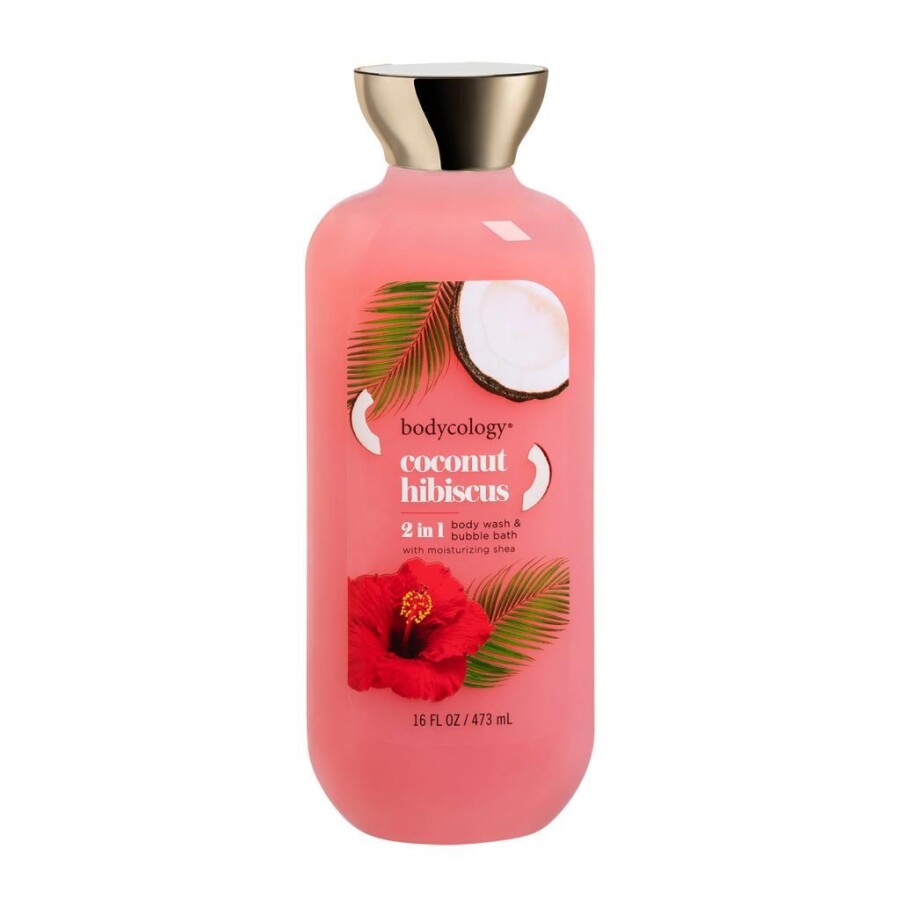 Bodycology Coconut Hibiscus Hindistancevizli Duş Jeli 473 mL - 1