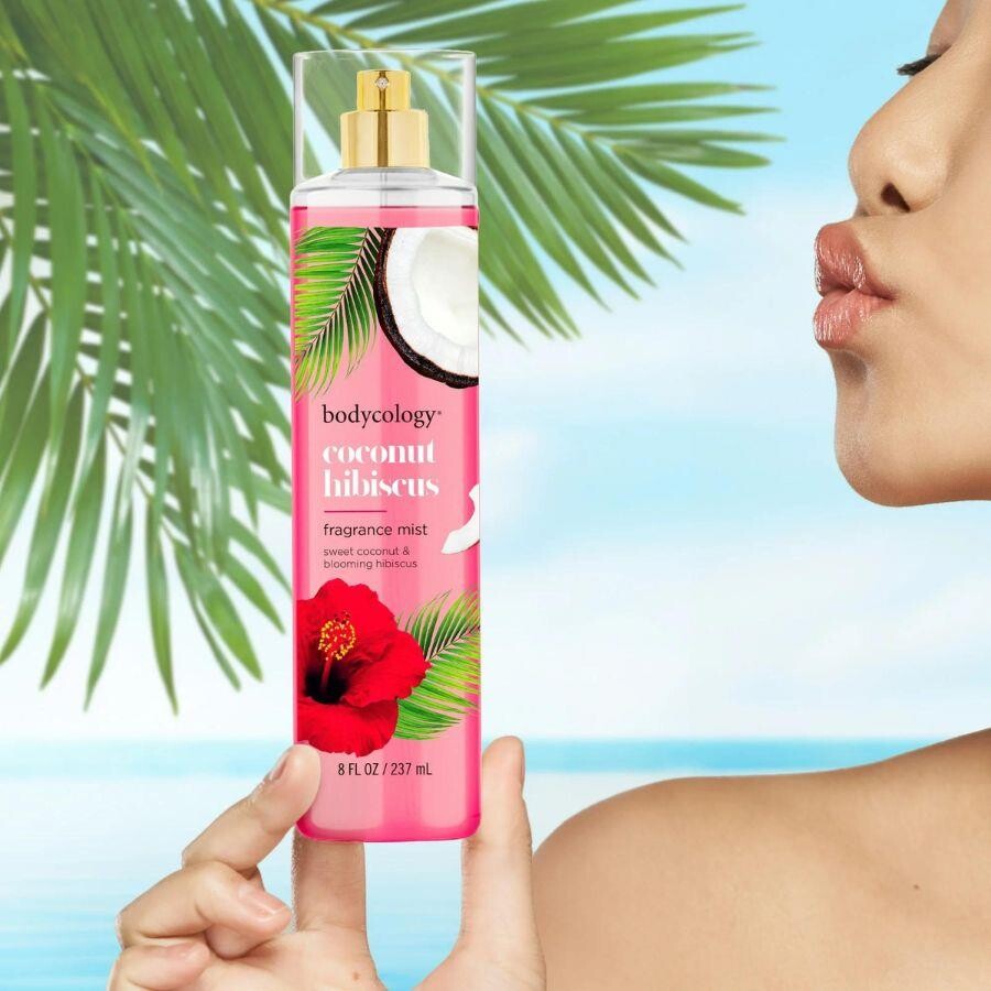 Bodycology Coconut Hibiscus Fragrance Mist Hindistanceviz ve Hibiskus Kokulu Kadın Vücut Spreyi - 6