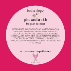 Bodycology Pink Vanilla Wish Fragrance Mist Çiçeksi Kadın Vücut Spreyi - 6