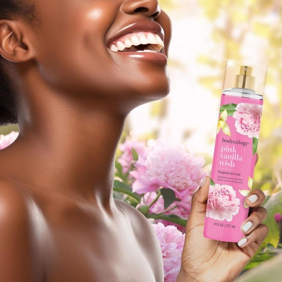 Bodycology Pink Vanilla Wish Fragrance Mist Çiçeksi Kadın Vücut Spreyi - 5