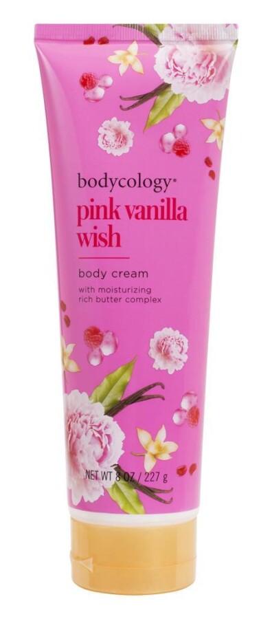 Bodycology Pink Wanilla Wish Vanilya Çiçeksi Kadın Vücut Kremi 227 g - 1