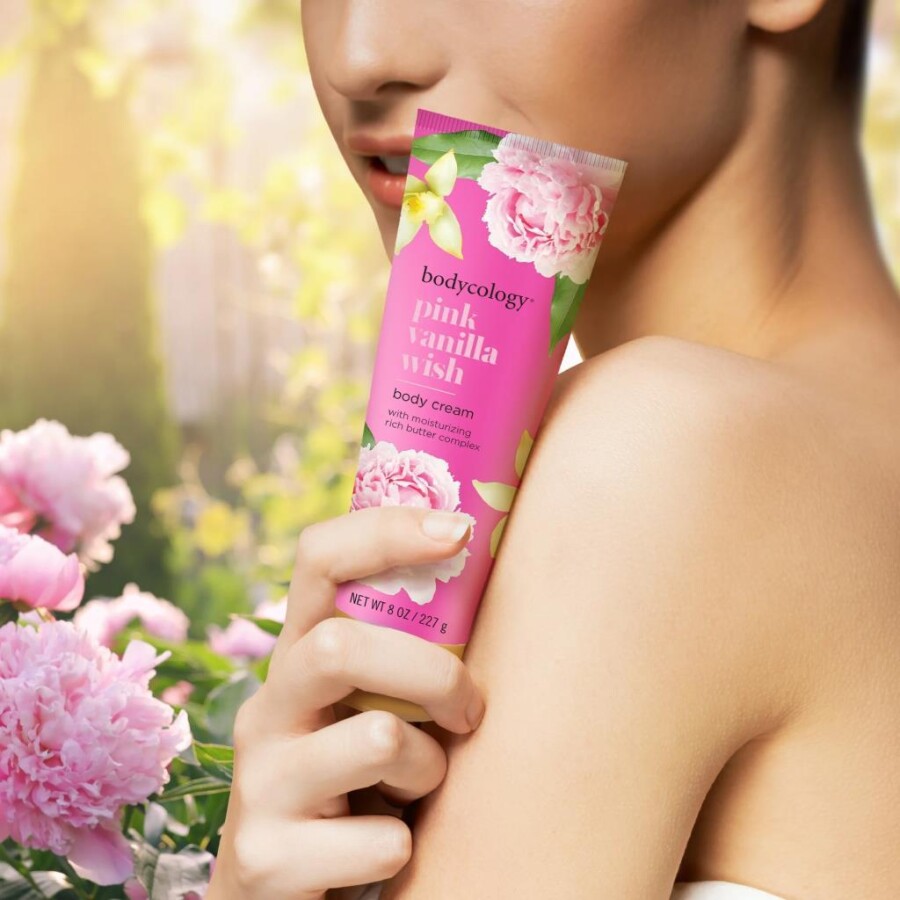 Bodycology Pink Wanilla Wish Vanilya Çiçeksi Kadın Vücut Kremi 227 g - 3