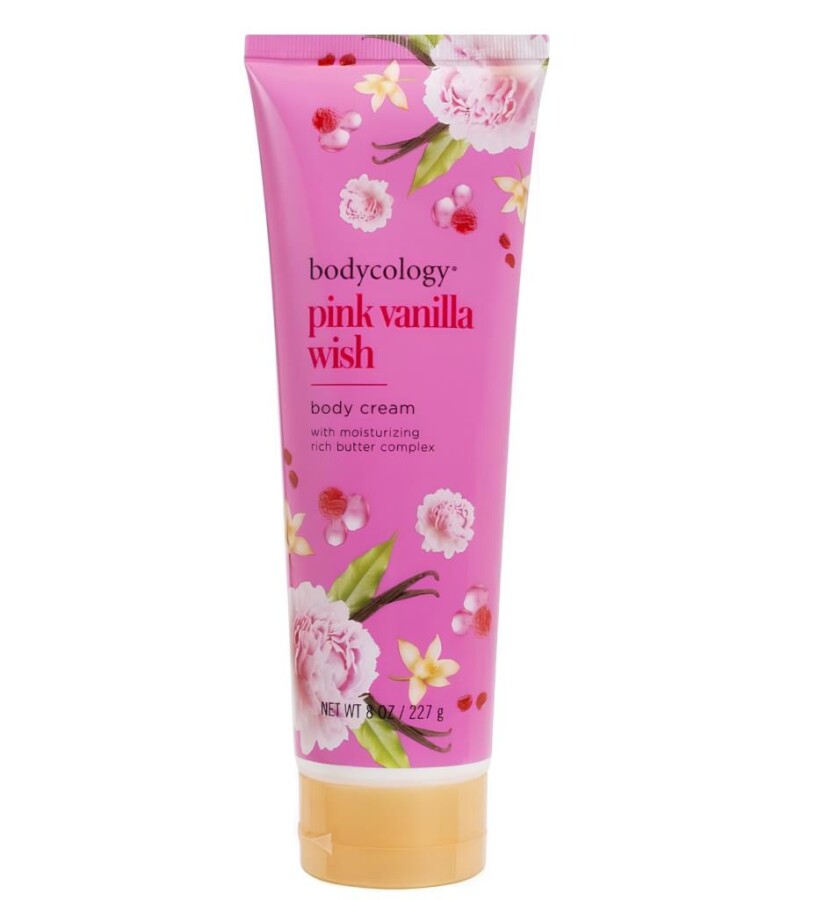 Bodycology Pink Vanilla-Vanilya Kokulu Kadın Vücut Kremi 227 g - 1