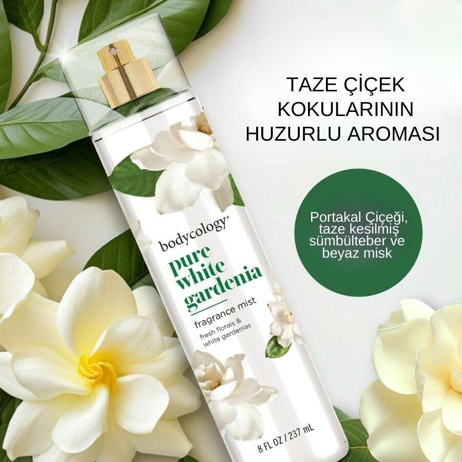 Bodycology Pure White Gardenia Fragrance Mist Çiçeksi Kadın Vücut Spreyi - 4