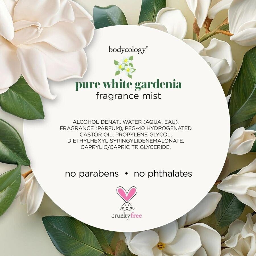 Bodycology Pure White Gardenia Fragrance Mist Çiçeksi Kadın Vücut Spreyi - 8