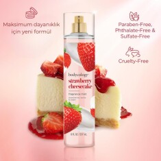 Bodycology Strawberry Cheesecake Fragrance Çilekli Kadın Vücut Spreyi - 4