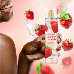 Bodycology Strawberry Cheesecake Fragrance Çilekli Kadın Vücut Spreyi - 5