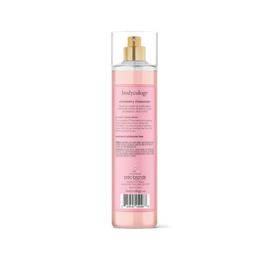 Bodycology Strawberry Cheesecake Fragrance Çilekli Kadın Vücut Spreyi - 6