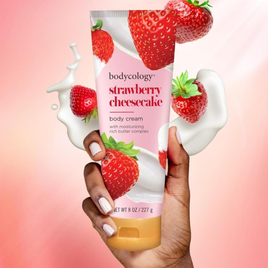 Bodycology Strawberry Cheesecake Çilekli Kadın Vücut Kremi - 3