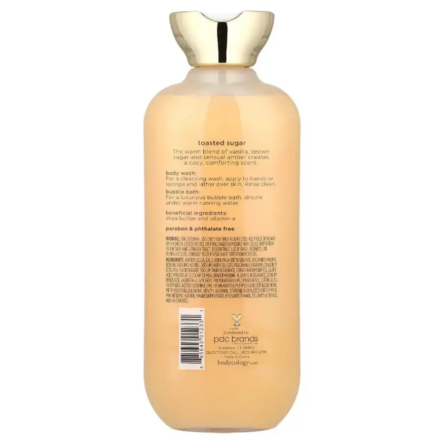 Bodycology Toasted Sugar Karamel ve Vanilya Kokulu Duş Jeli 473 mL - 2