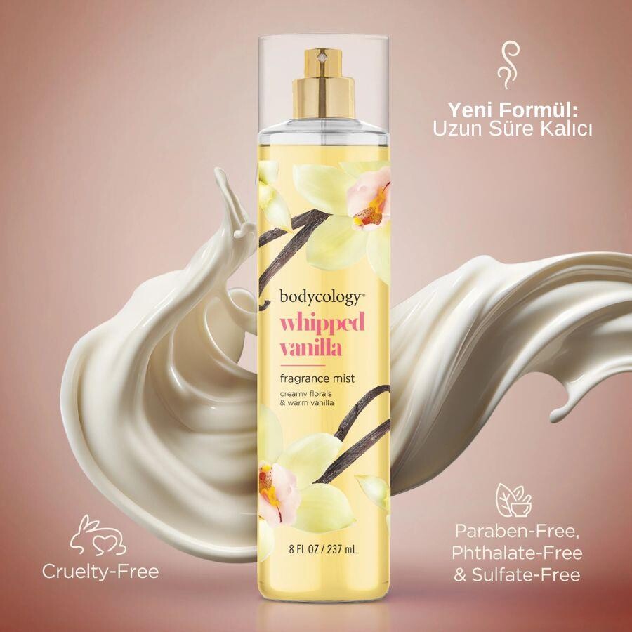 Bodycology Whipped Vanilla Fragrance Mist Vanilya Kokulu Kadın Vücut Spreyi - 6