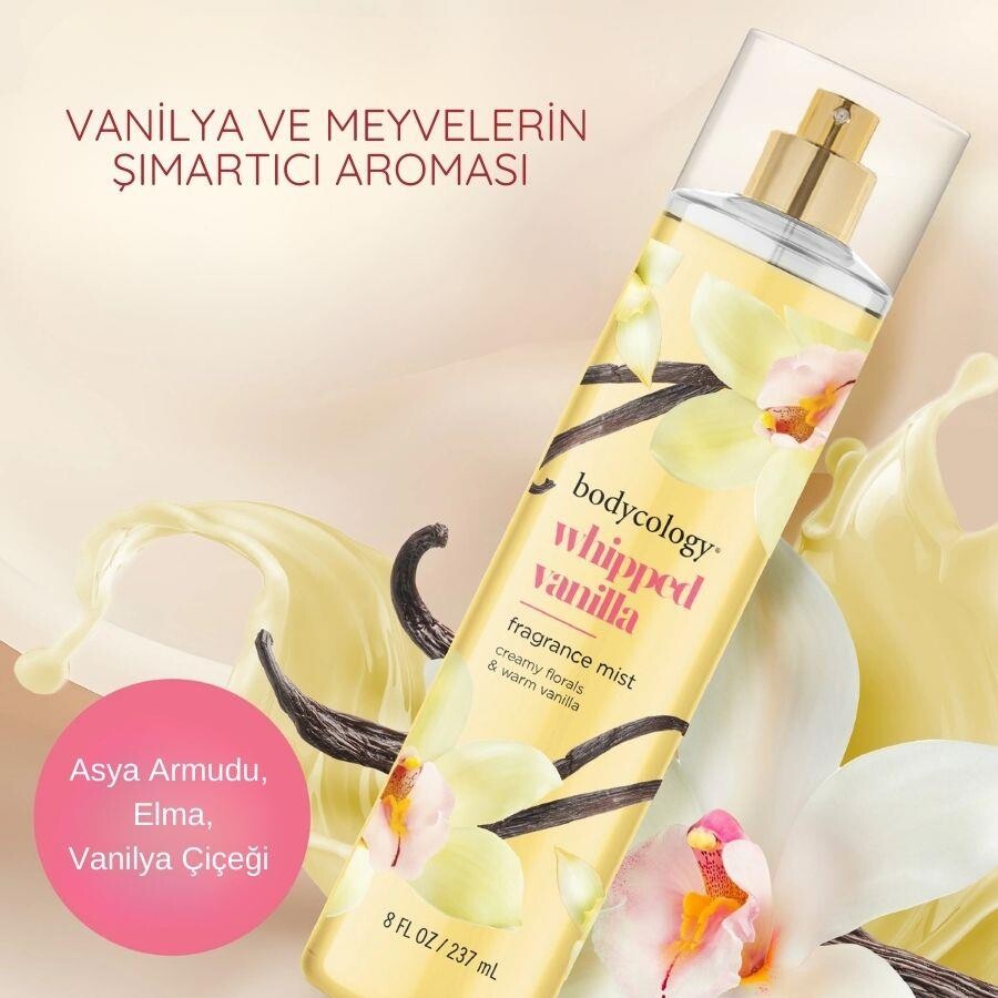 Bodycology Whipped Vanilla Fragrance Mist Vanilya Kokulu Kadın Vücut Spreyi - 3