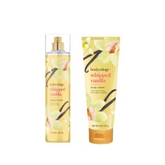 Bodycology Whipped Vanilla Fragrance Mist Vanilya Kokulu Kadın Vücut Spreyi + Vücut Kremi Seti - Bodycology