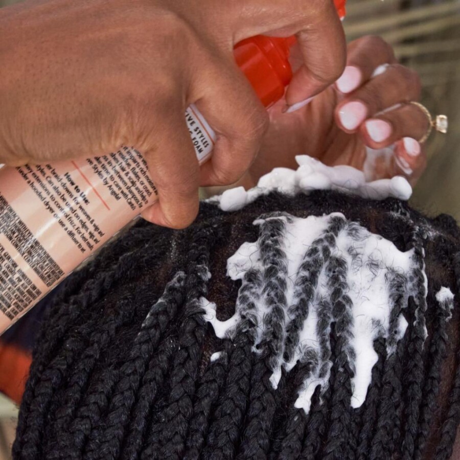Cantu Angela Koruyucu Stil Ayar Peruk, Örgülü, Rasta, Postiş, Kıvırcık Saç Köpüğü Saç Köpüğü 237 mL - 3