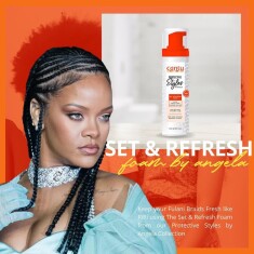 Cantu Angela Koruyucu Stil Ayar Peruk, Örgülü, Rasta, Postiş, Kıvırcık Saç Köpüğü Saç Köpüğü 237 mL - 6