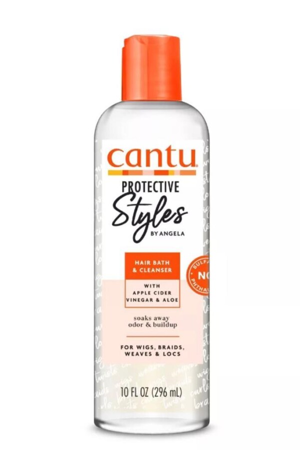 Cantu Angela Koruyucu Stiller Peruk, Örgülü, Rasta, Postiş, Kıvırcık Saç Temizleyici Ve Arındırıcı 296 ml - 1
