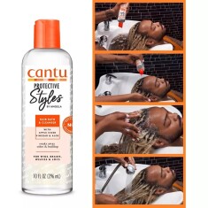 Cantu Angela Koruyucu Stiller Peruk, Örgülü, Rasta, Postiş, Kıvırcık Saç Temizleyici Ve Arındırıcı 296 ml - 4