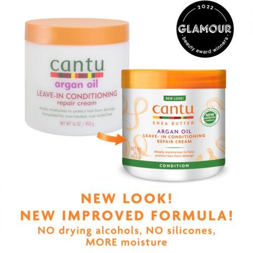 Cantu Argan Yağı Durulanmayan Saç Bakım ve Onarıcı Krem 453 gr - 1