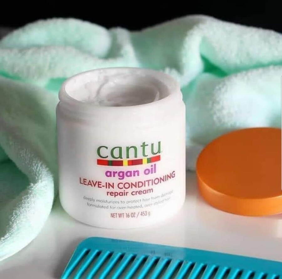 Cantu Argan Yağı Durulanmayan Saç Bakım ve Onarıcı Krem 453 gr - 3