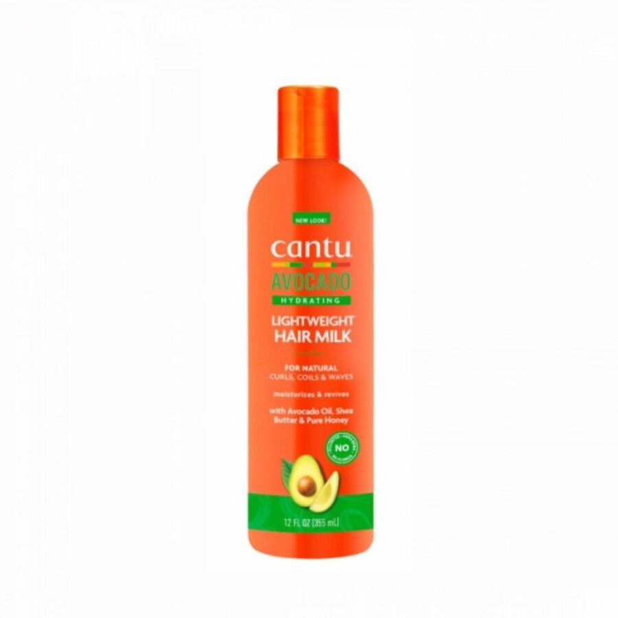 Cantu Avocado Hydrating Kıvırcık ve Dalgalı Saçlar için Hafif Nemlendirici Saç Sütü 355ml - 1