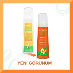 Cantu Avocado Hydrating Kıvırcık ve Dalgalı Saçlar İçin Nemlendirici Şekillendirici Saç Köpüğü 248 ml - 3