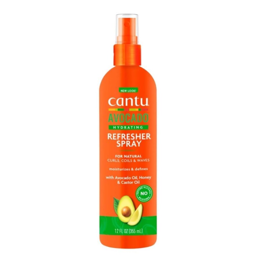 Cantu Avocado Hydrating Kıvırcık ve Dalgalı Saçlar için Saç Canlandırıcı Sprey - 355 ml - 1