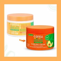 Cantu Avokado Nemlendirici Bukle Belirginleştirici Saç Kremi 340 gr -Kıvırcık ve Dalgalı Saçlar - 2
