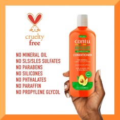 Cantu Avokado Kıvırcık ve Dalgalı Saçlar İçin Nemlendirici Saç Kremi 400 mL - 4