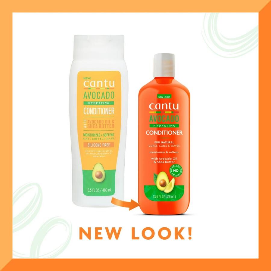 Cantu Avokado Nemlendirici Saç Kremi 400 mL Kıvırcık ve Dalgalı Saçlar - 2