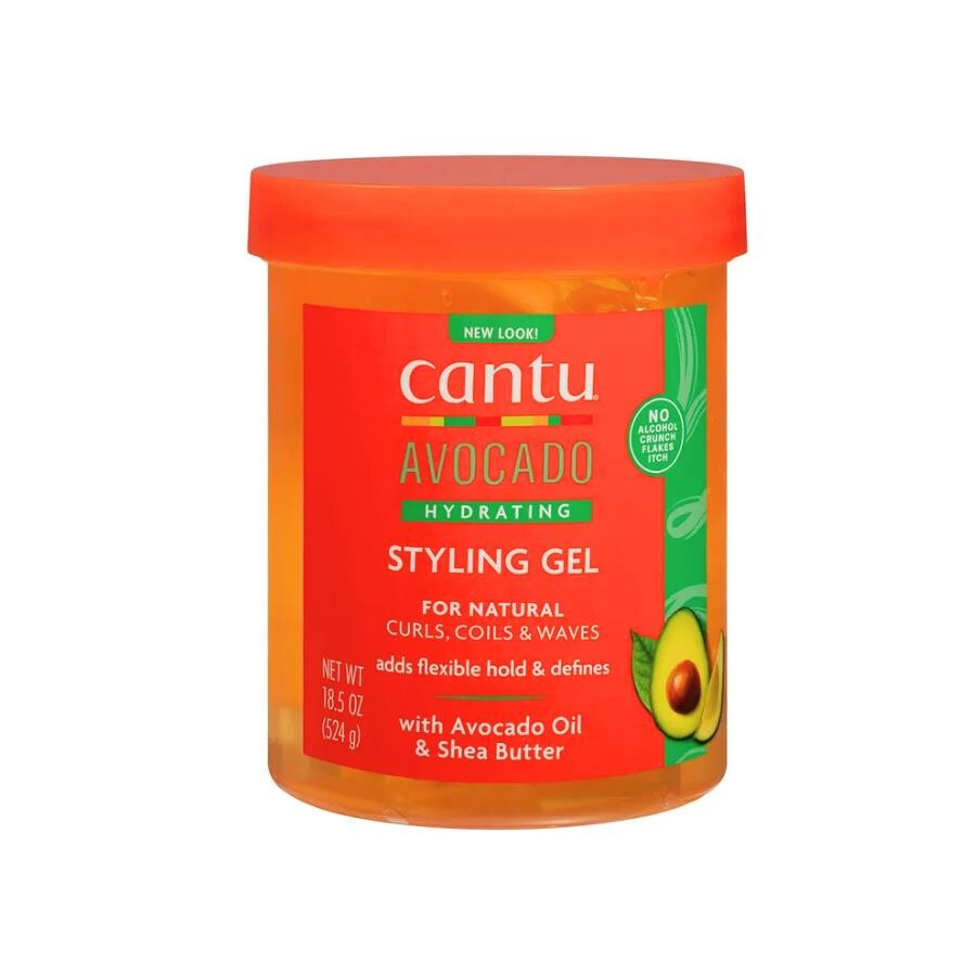 Cantu Avokado Şekillendirici Saç Jeli Jöle 524 gr -Kıvırcık ve Dalgalı Saçlar - 1