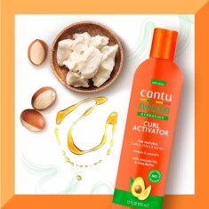 Cantu Avokadolu Bukleleri Belirginleştiren Saç Kremi 355mL-Kıvırcık, Dalgalı Saçlar - 4