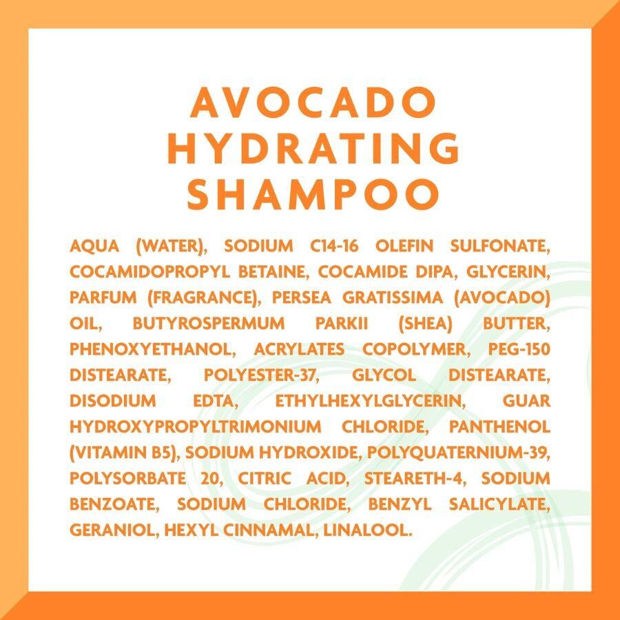 Cantu Avokado Yağlı Sülfatsız Nemlendirici Şampuan 400 mL - 8