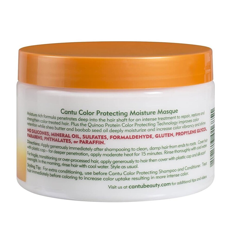 Cantu Boyalı Saçlar İçin Koruyucu Nem Maskesi 340 gr - 2