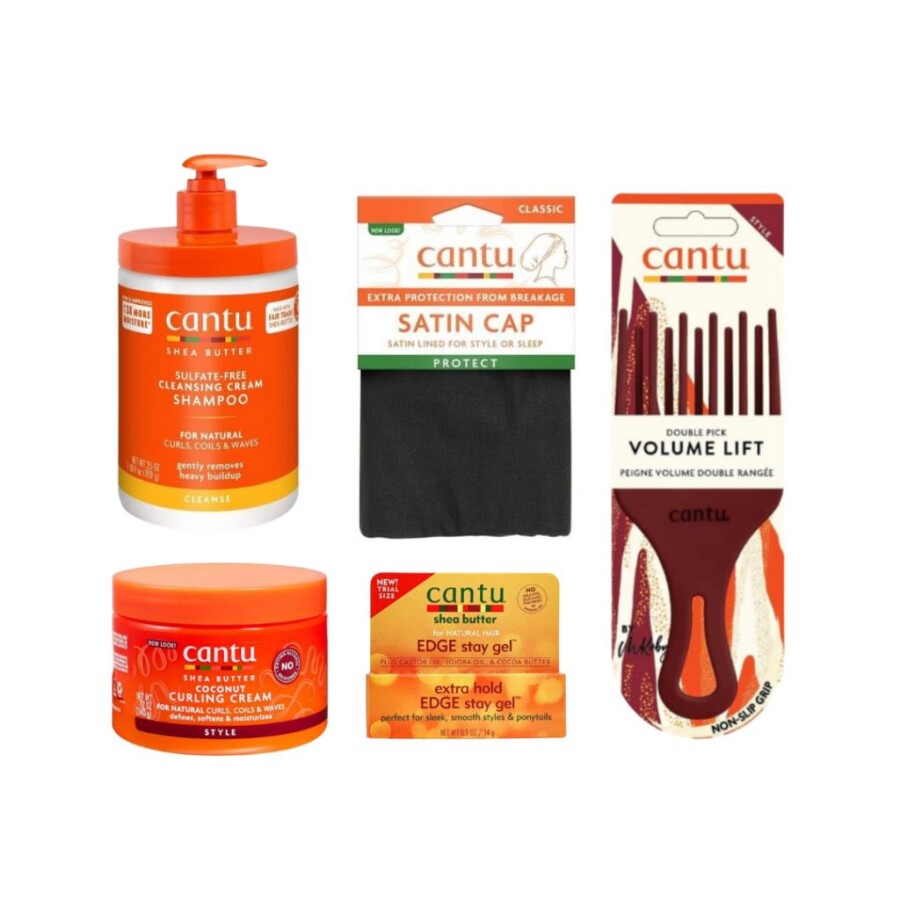 Cantu Bukle Belirginleştirici Kıvırcık Saç Bakım ve Şekillendirme Seti - 1