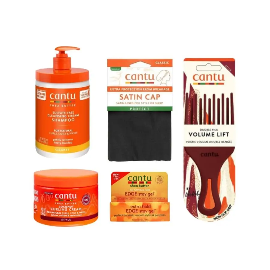 Cantu Bukle Belirginleştirici Kıvırcık Saç Bakım ve Şekillendirme Seti - 1