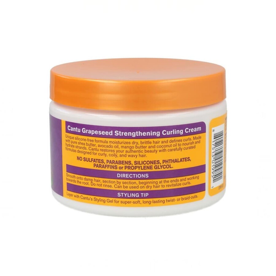Cantu Bukleleri Belirginleştiren Ve Nemlendiren Üzüm Çekirdeği Yağı Saç Kremi 340 gr - 2