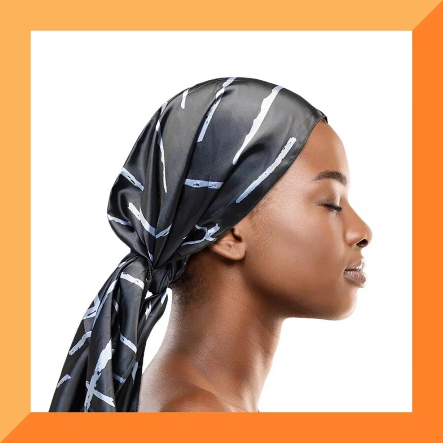 Cantu Bukleleri Koruyucu Saten Uyku Eşarbı - 3