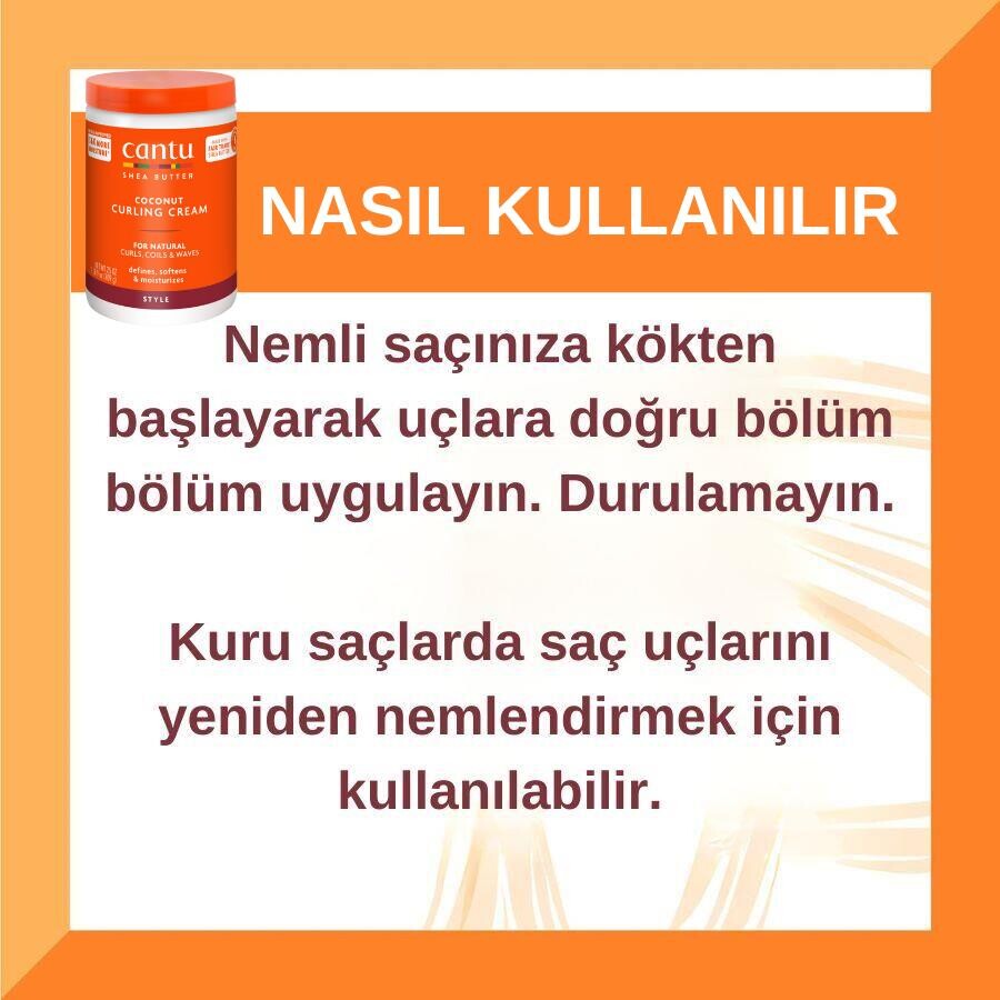Cantu Büyük Boy Saç Bakım Seti- Şampuan+ Saç Kremi+ Bukle Belirginleştirici - Kıvırcık, Dalgalı Saçlar - 5