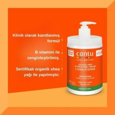 Cantu Büyük Boy Saç Bakım Seti- Şampuan+ Saç Kremi+ Bukle Belirginleştirici - Kıvırcık, Dalgalı Saçlar - 3