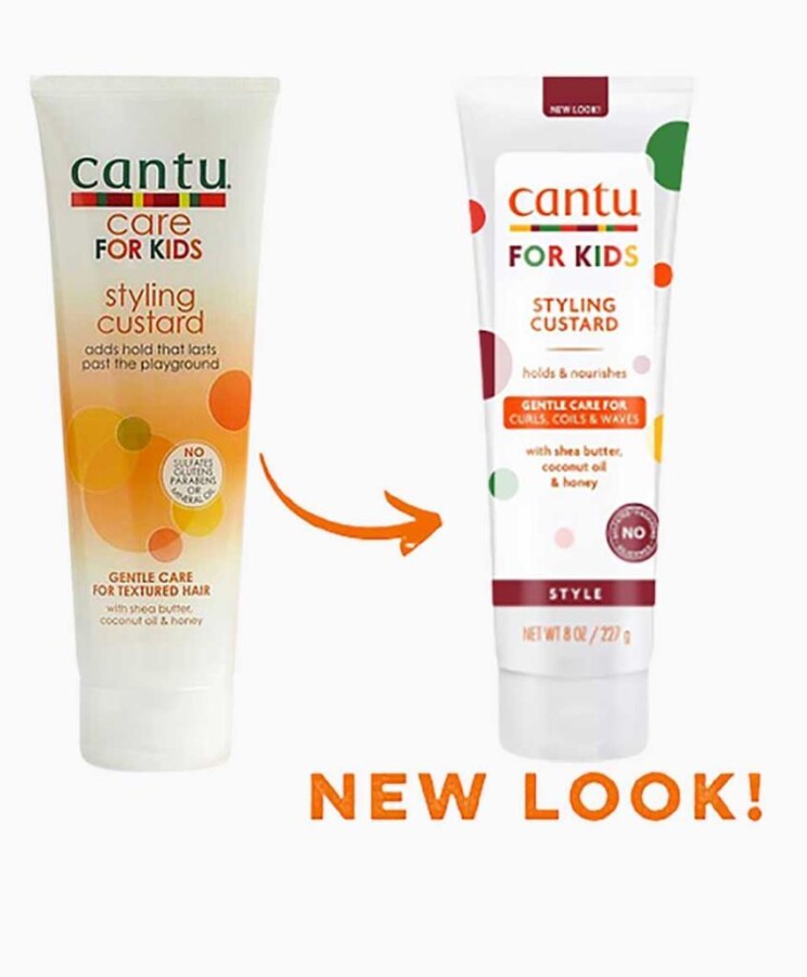Cantu Kids Kıvırcık ve Dalgalı Saçlı Çocuklar Saç Şekillendirici Ballı Krem 227 gr - 4
