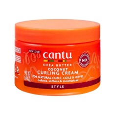 Cantu Kıvırcık ve Dalgalı Saçlar İçin Hindistan Cevizli Bukle Belirginleştirici Saç Kremi 340 gr - 1
