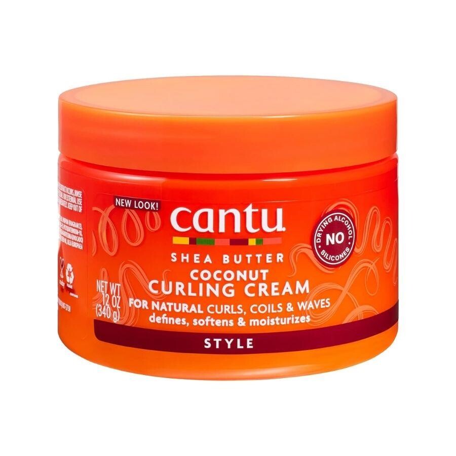 Cantu Kıvırcık ve Dalgalı Saçlar İçin Hindistan Cevizli Bukle Belirginleştirici Saç Kremi 340 gr - 1